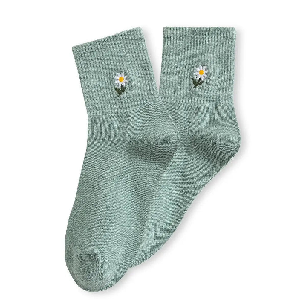 PÂQUERETTE Socks Light Green
