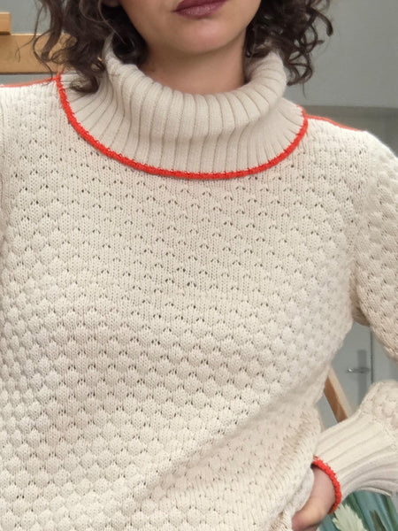 MADEMOISELLE YEYE Scribble Line Jumper (last size: XL/XXL!)