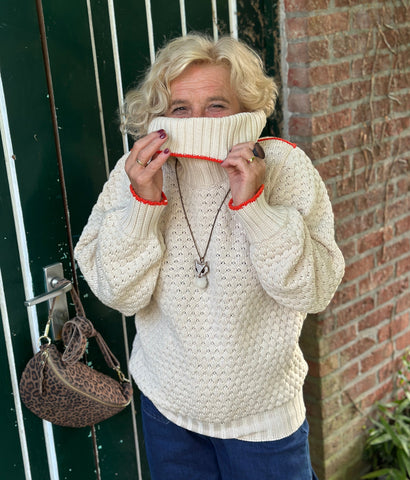 MADEMOISELLE YEYE Scribble Line Jumper