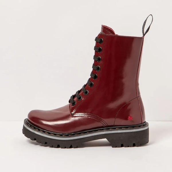 ART Marina Zipper Shiny Burdeos (last size: 38!)
