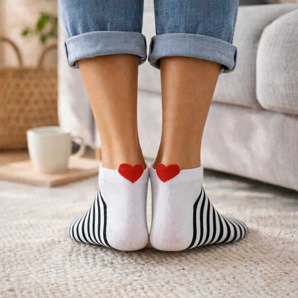 LIGNE Socks White/Black