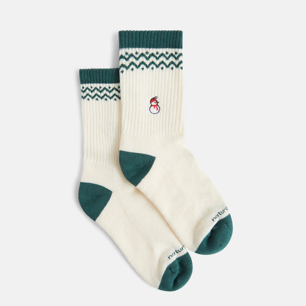 NATURAL VIBES Snowman Socks
