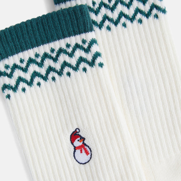 NATURAL VIBES Snowman Socks
