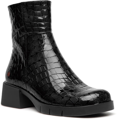 ART Varsovia Shiny Croco Black