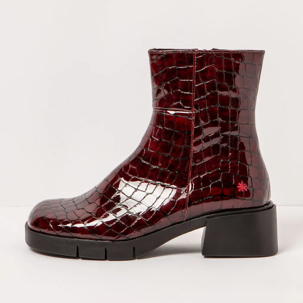 ART Varsovia Shiny Croco Burdeos (last size: 39!)