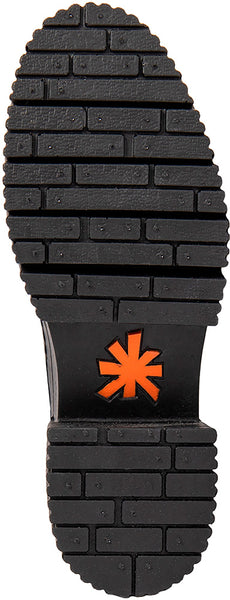 ART York Mary-Jane Shiny Croco Dark Grey