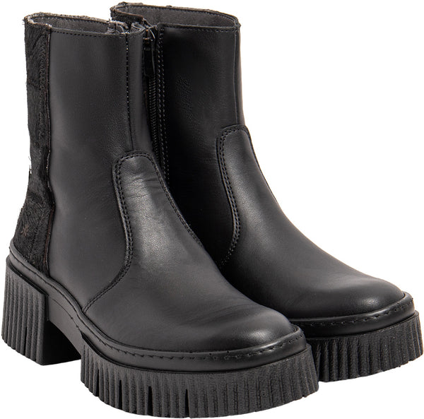 ART York Boot Black Patchwork