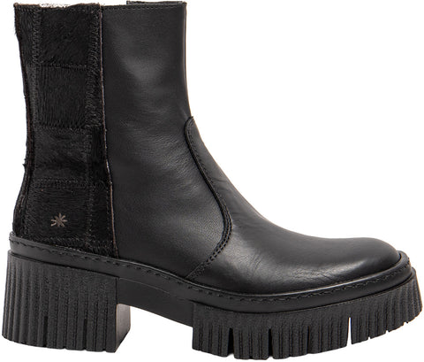 ART York Boot Black Patchwork
