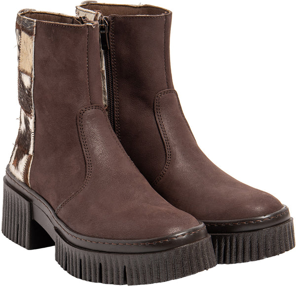ART York Boot Brown-Texas Patchwork