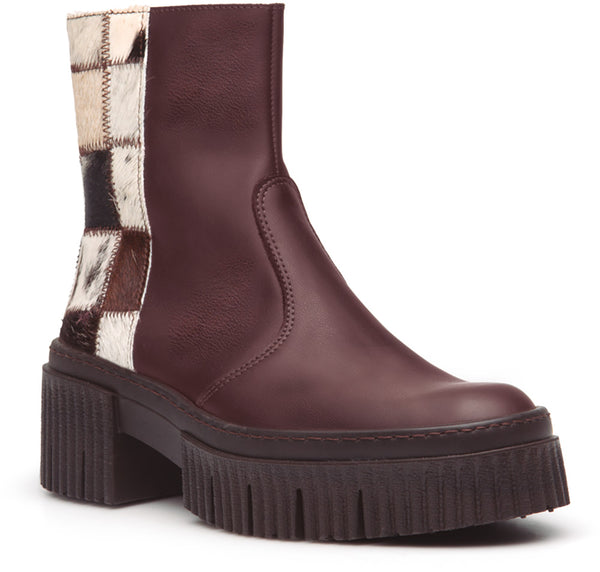 ART York Boot Brown-Texas Patchwork