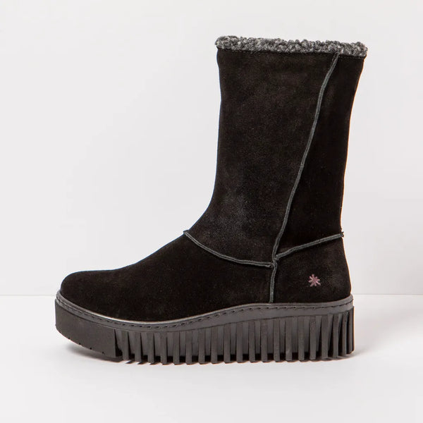 ART Brighton Boot Suede Black