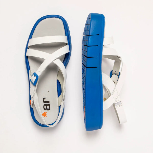 ART Malaga Crossed White-Blue (last size: 40!)