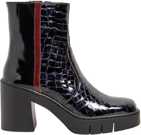 ART Berna Boot Shiny Croco Dark Grey/Black