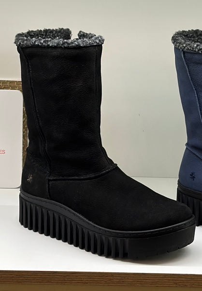 ART Brighton Boot Nubuck Black