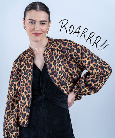 MADEMOISELLE YEYE 'Roar And Soar' Bomber  Jacket