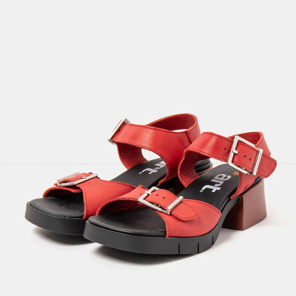 ART Varsovia Sandal Buckle Red
