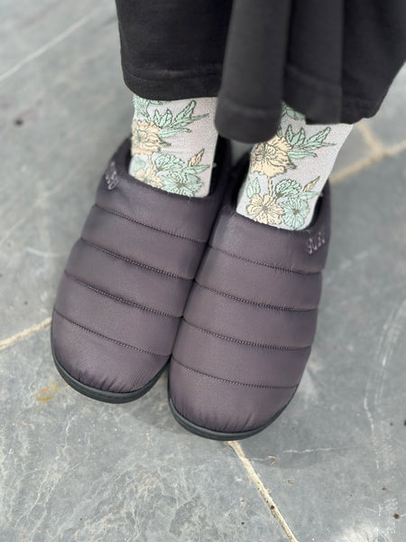 SUBU in-/outdoor slipper Dark Brown
