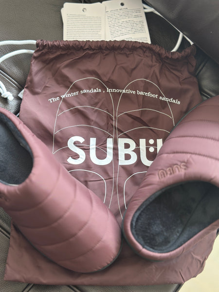 SUBU in-/outdoor slipper Dark Brown