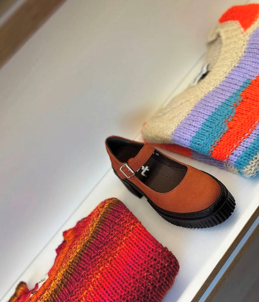 ART York Mary-Jane Dark Orange