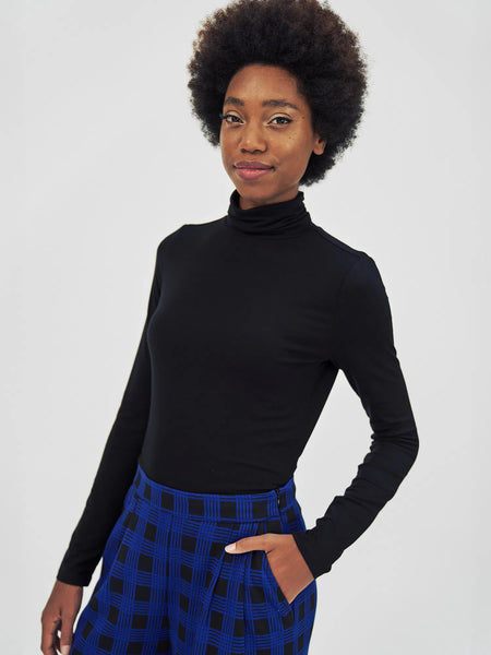 MADEMOISELLE YEYE 'Stay Forever' Rollneck Black