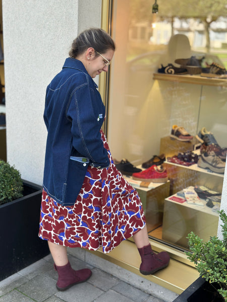 LOLLY'S LAUNDRY Edda Jacket Dark Blue Denim