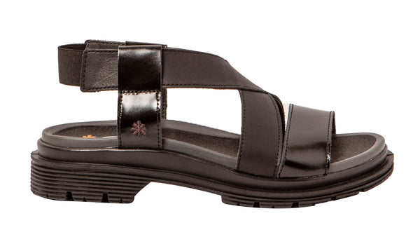 ART Birmingham Cross Sandal Black (last size: 42!)