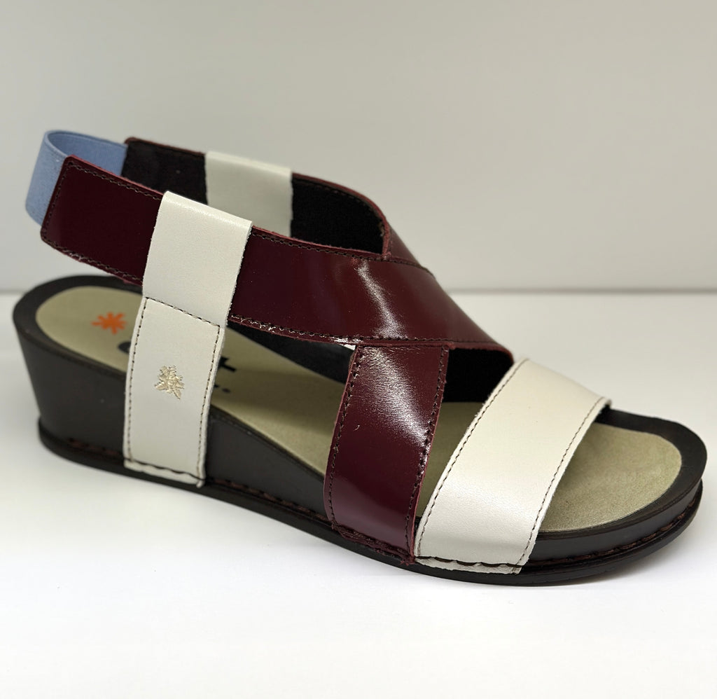 ART I Imagine Multi Cream-Burdeos (last size: 40!)