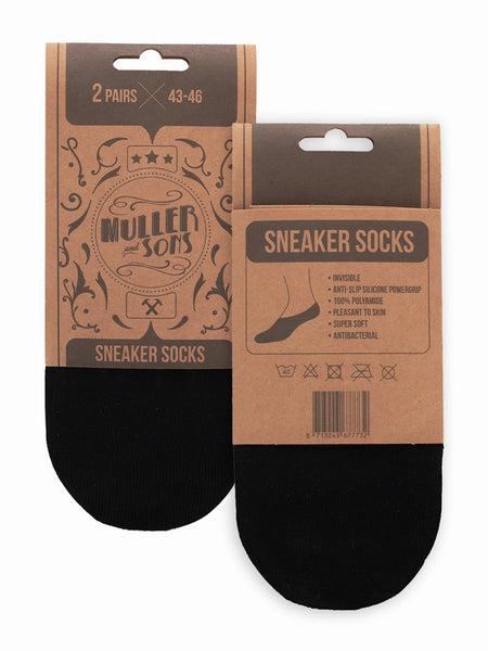 MULLER & SONS Sneaker Socks 2-pack