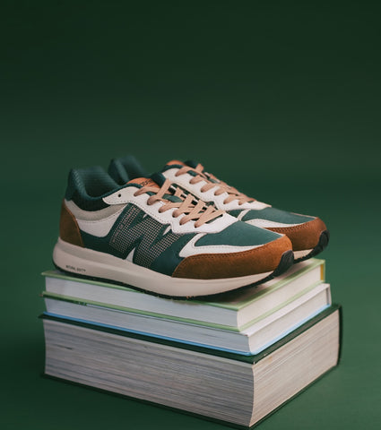 WODEN Rigmor Caramel/Deep Forest