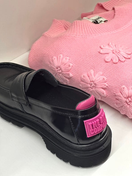 ART Birmingham Moccasin Shiny Black