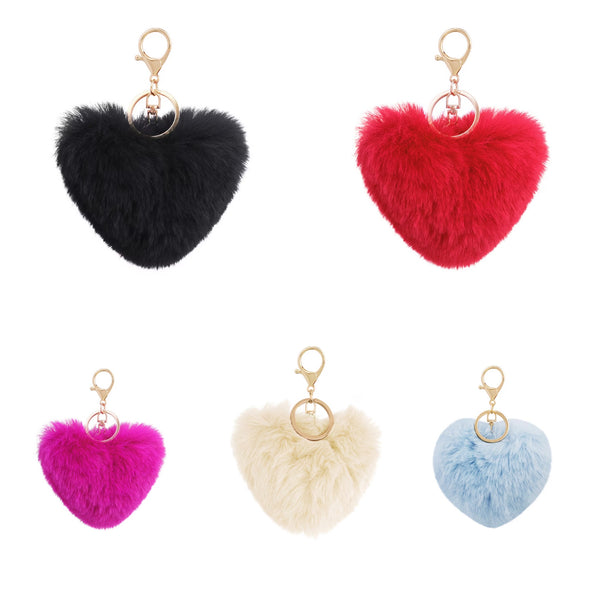 KEYCHAIN 'Fluffy Heart'