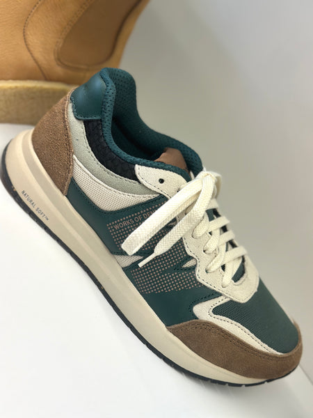 WODEN Rigmor Caramel/Deep Forest