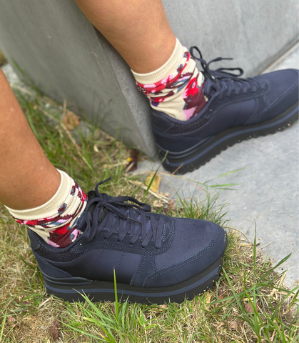 WODEN Ronja Plateau Dark Navy