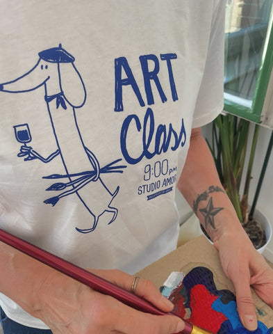 MADEMOISELLE YEYE Art Class T-Shirt (last size: M!)