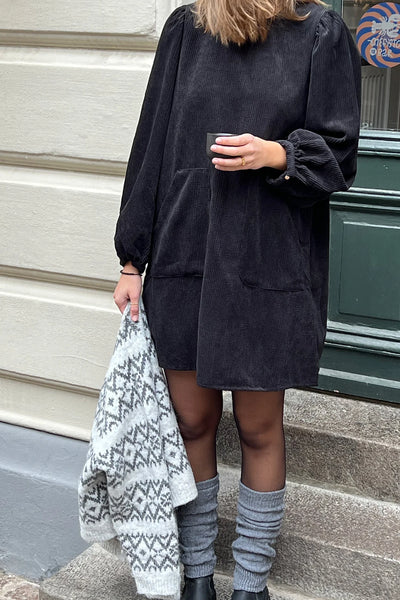 LOLLY'S LAUNDRY Carla Dress Dark Mokka