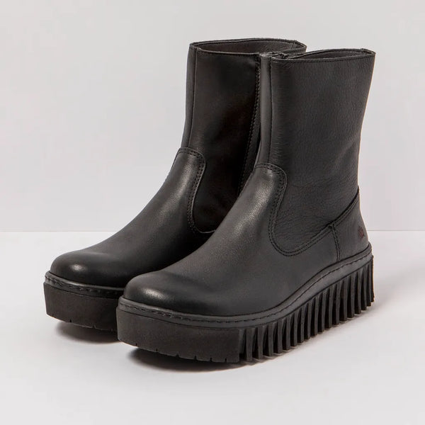 ART Brighton Boot Leather Black