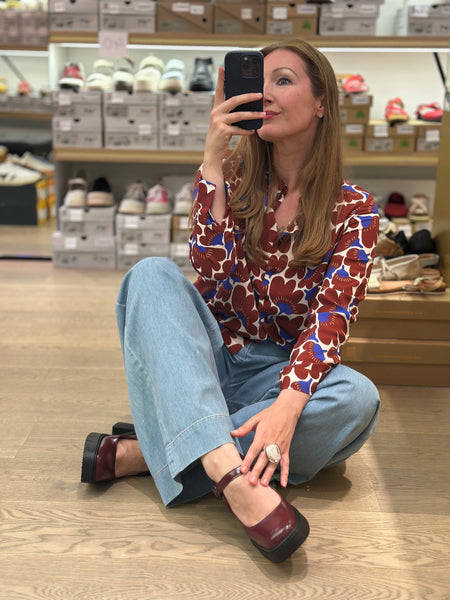 MADEMOISELLE YEYE 'What The Fleur' Blouse