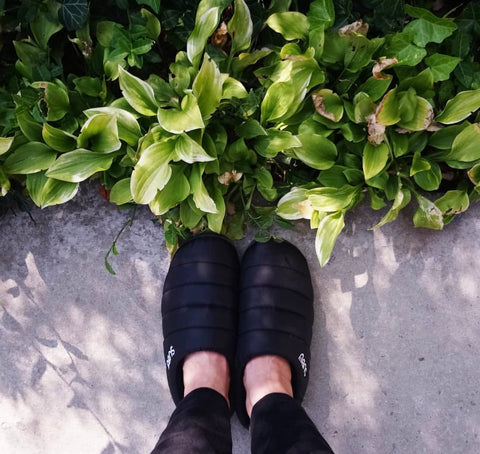 SUBU in-/outdoor slipper Black