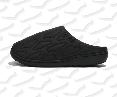 SUBU 'OUTLINE' in-/outdoor slipper Black