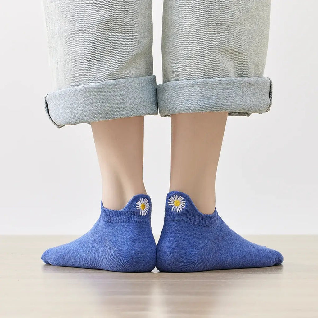 FLEUR Socks Blue (SOLD OUT)