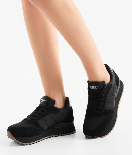 WODEN Ronja Plateau Black (last pair: size 42!)