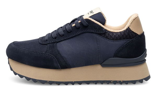 WODEN Ronja Plateau Dark Navy Multi (last pair: size 39!)