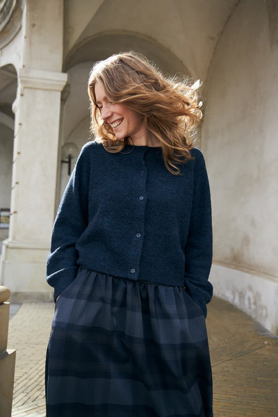 LOLLY'S LAUNDRY Rowe Cardigan Dark Navy