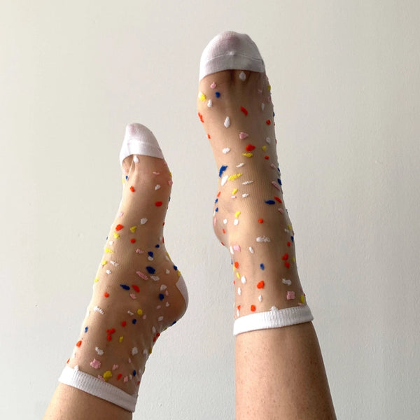 ANNA Socks White
