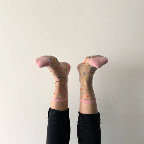ANNA Socks Rose
