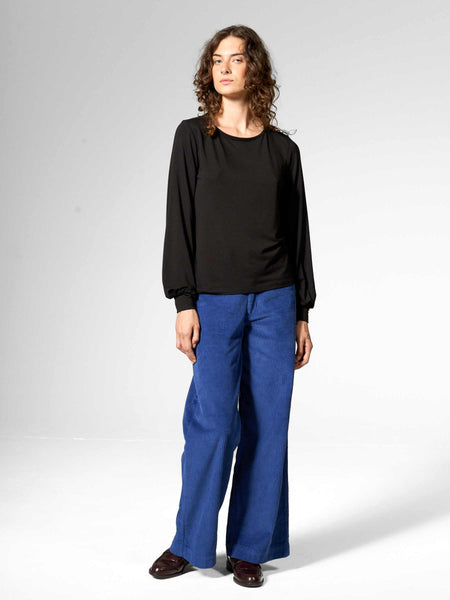 MADEMOISELLE YEYE 'Perfect Raffiné' Top Black