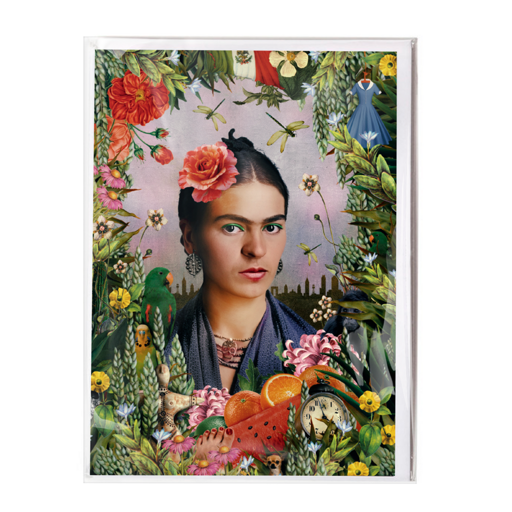 ART GIFT Greeting Card Frida Kahlo