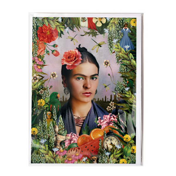 ART GIFT Greeting Card Frida Kahlo