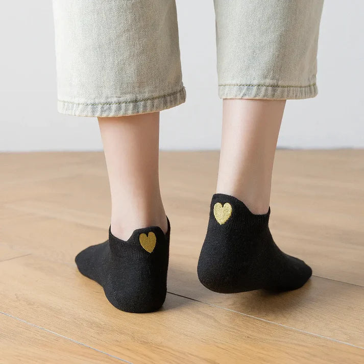 COEUR DORÉ Socks Black