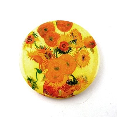 ART GIFT Pocket Mirror Sunflowers